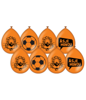 Loeki - Party ballonnen oranje per 12